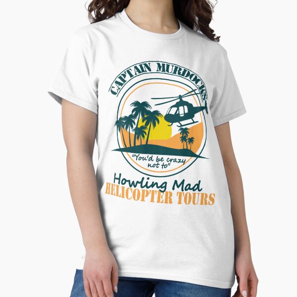 Item preview, Captain Murdock's Howling Mad Helicopter Tours designed and sold by CosmicTornado.