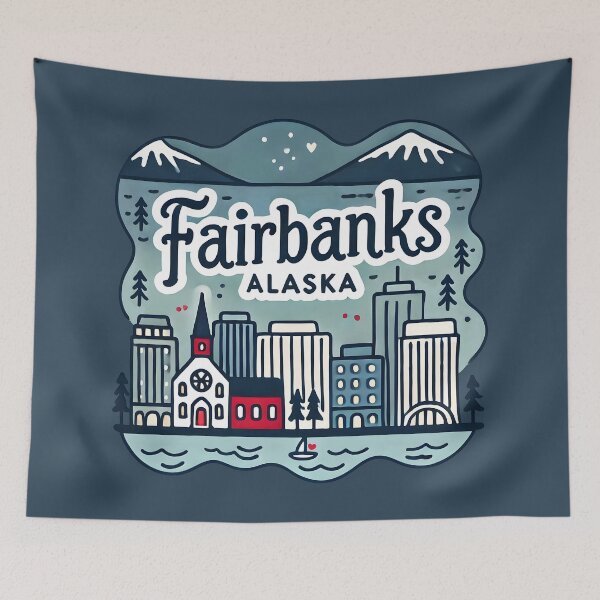 Item preview, Fairbanks Alaska designed and sold by HowToCanadian.