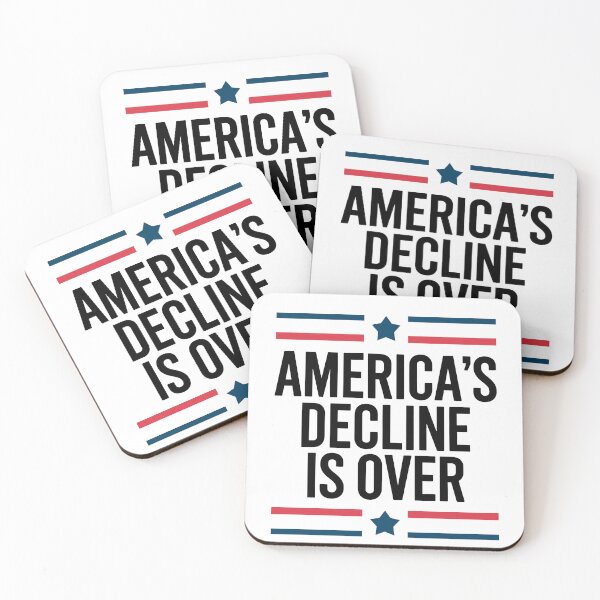 Item preview, America's Decline Is Over - Patriotic Resurgence Design designed and sold by Serbin.