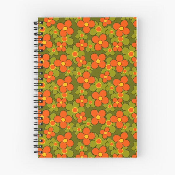 Item preview, 70s Floral designed and sold by Curious Moon Designs.