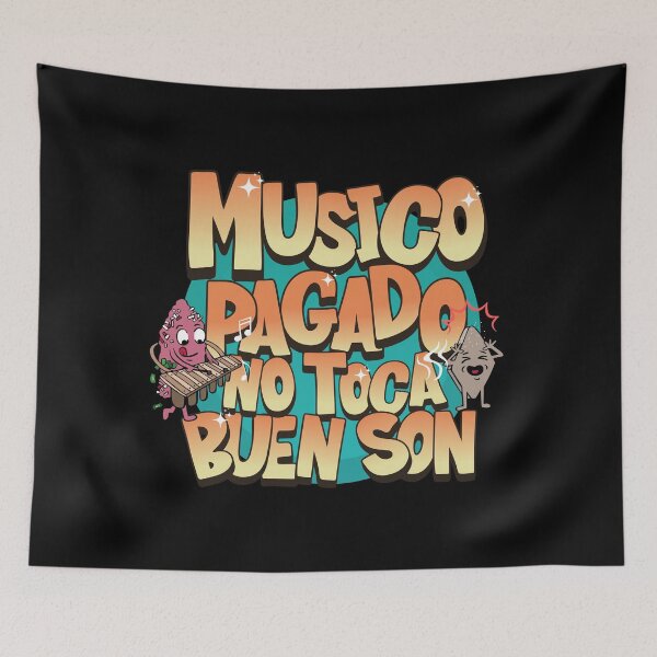 Item preview, Musico pagado no toca buen son (Spanish) designed and sold by Claustronautas.