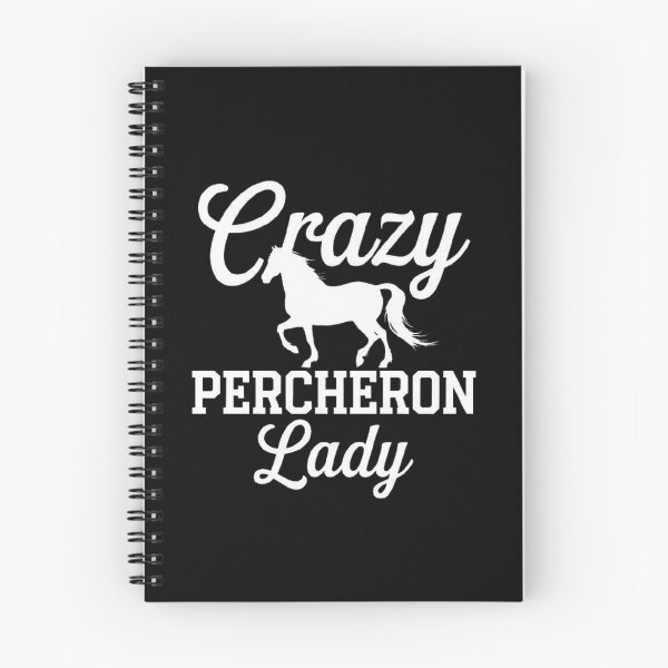 Item preview, Crazy Percheron Lady Design for Horse Lovers designed and sold by love3617.