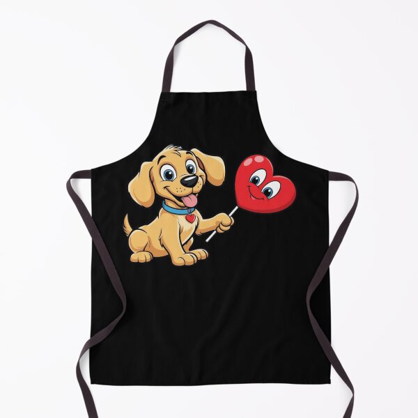 Item preview, My Heart Lolly Valentines Day Valentine's Day Cut Dog designed and sold by Design_Your_Day.
