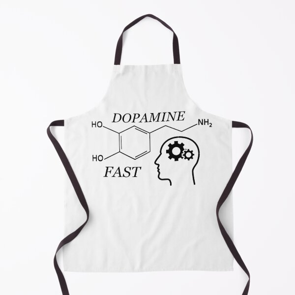 Item preview, Dopamine fast molecule structure chemist structural formula designed and sold by Alexaltay.