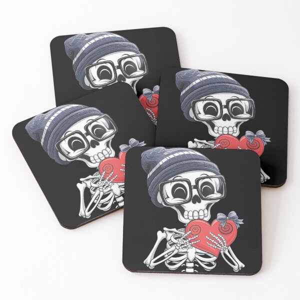 Item preview, Valentine’s Day Funny Skeleton Holding Heart Design designed and sold by love3617.