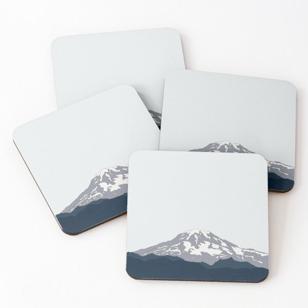 Item preview, Mount Tahoma-Rainier Line Art designed and sold by Buzzy-Bee123.