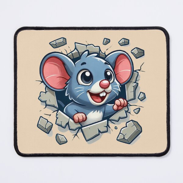 Item preview, Mouse 3D Wall Break Out designed and sold by Myra365Art.