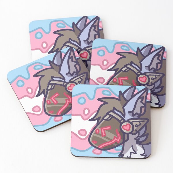 Item preview, Trans Protogen Furry Sticker designed and sold by FurAndWhiskersStudio.