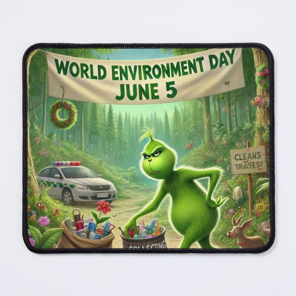 Item preview, World Environment Day 3 designed and sold by Fazube.