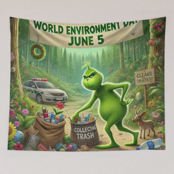 Item preview, World Environment Day 3 designed and sold by Fazube.