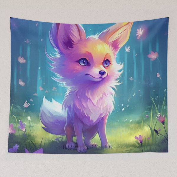 Item preview, Friendly Fox In Nature designed and sold by letsgetinspired.