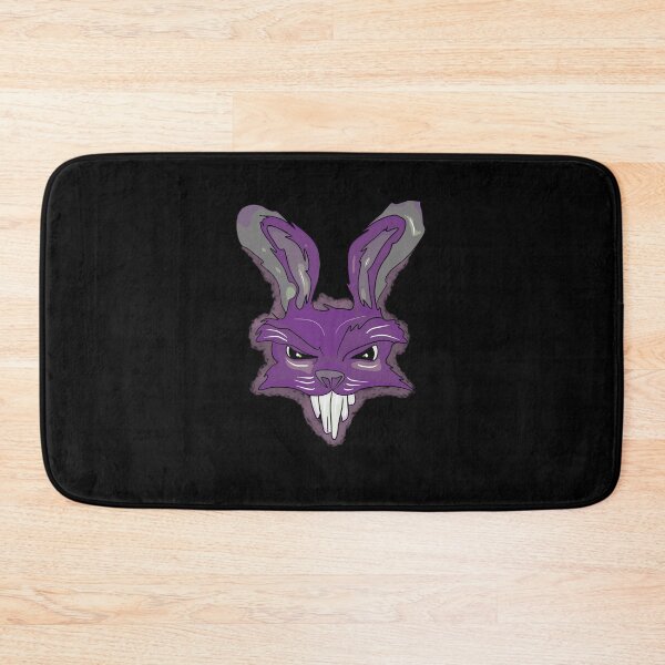 Item preview, Purple Crazy Zombie Bunny Face designed and sold by Joncasmiart.