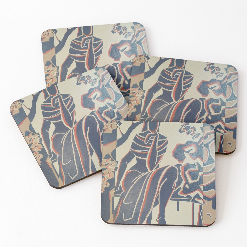 Item preview, Coasters (Set of 4) designed and sold by ARTLot.