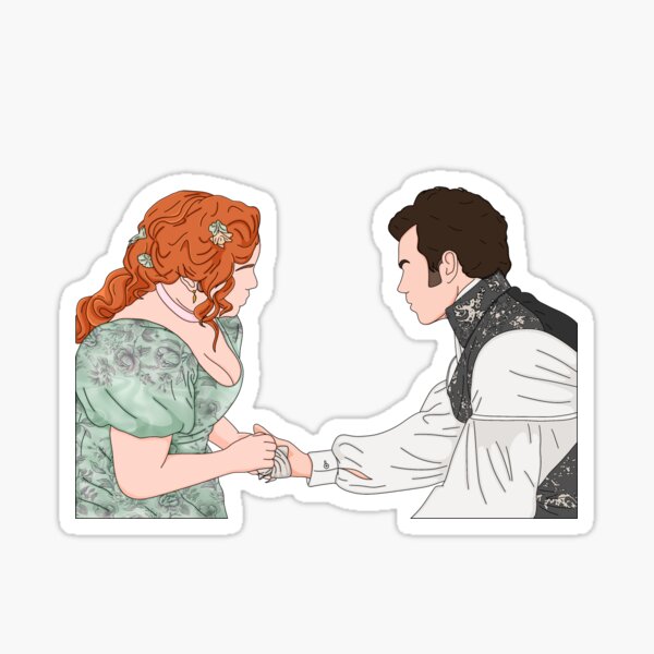 Aperçu de l'œuvre Pénélope et Colin - Bridgerton créée et vendue par closerxdesign.