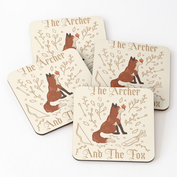 Item preview, The Archer and the Fox Print designed and sold by simplynette studio.