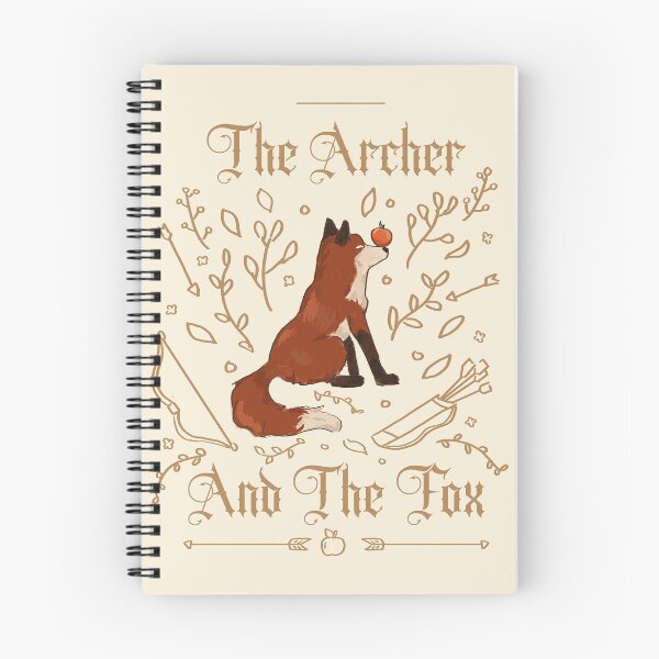 Item preview, The Archer and the Fox Print designed and sold by simplynette studio.