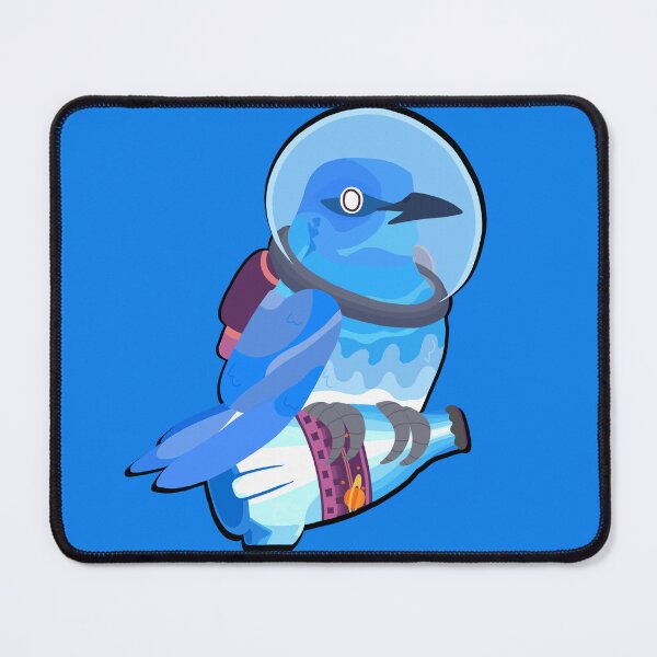 Item preview, Quantum Mountain Bluebird (Outlined) designed and sold by ClumsyPillbug.