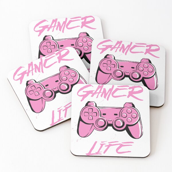 Item preview, Gamer Life pink gaming designed and sold by TeerifficTees4U.