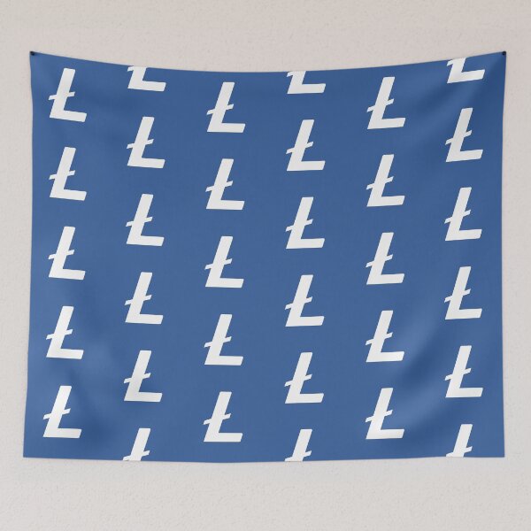 Item preview, Litecoin LTC Coin Pattern designed and sold by Never Stop Trading.