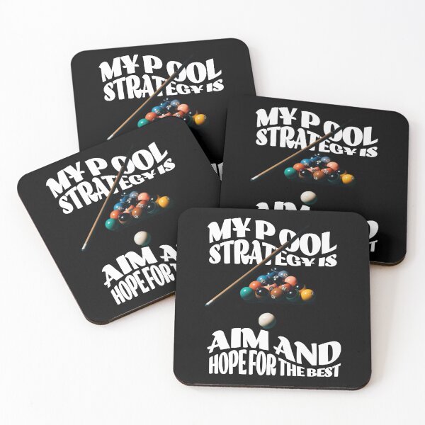 Item preview, My Pool Strategy-funny billiards Tshirt designed and sold by thoughtfulteess.