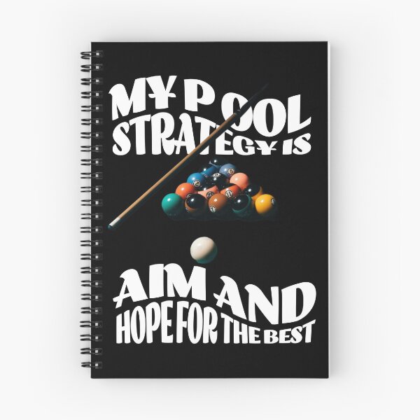 Item preview, My Pool Strategy-funny billiards Tshirt designed and sold by thoughtfulteess.