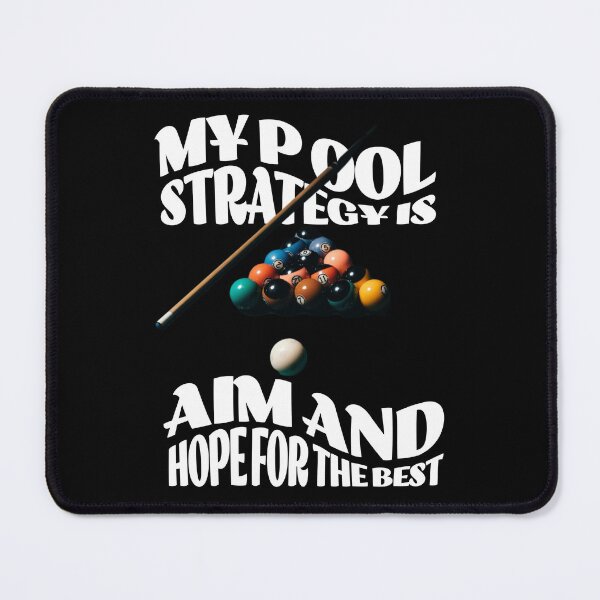 Item preview, My Pool Strategy-funny billiards Tshirt designed and sold by thoughtfulteess.