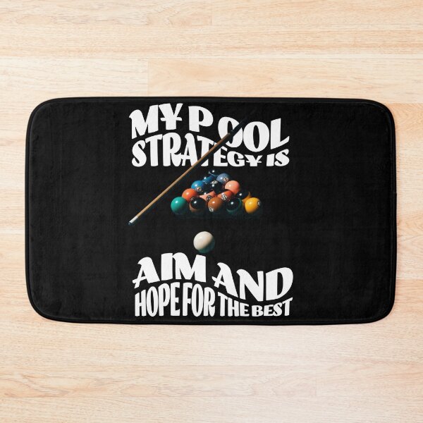 Item preview, My Pool Strategy-funny billiards Tshirt designed and sold by thoughtfulteess.