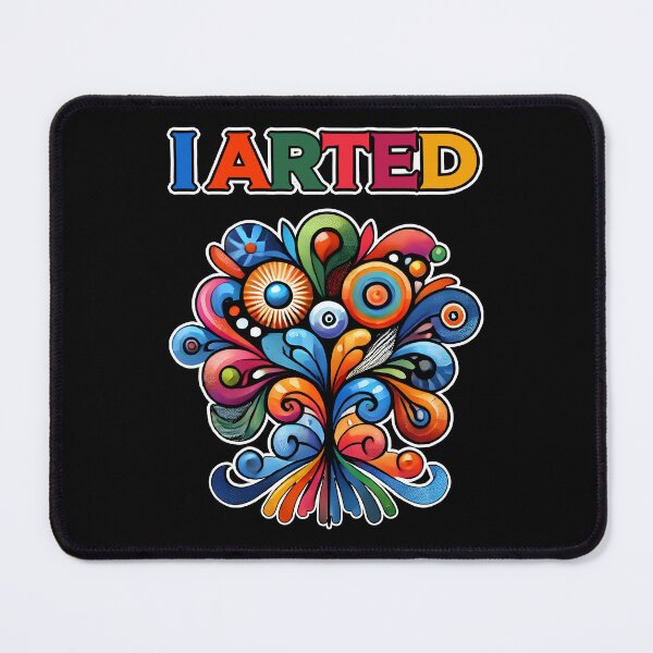 Item preview, Vibrant Psychedelic Abstract Tree Art  designed and sold by DrawHandArt.