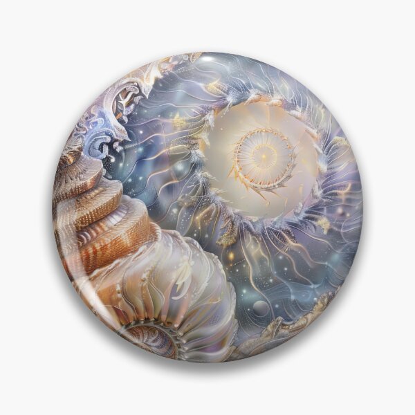 Item preview, "Cosmic Reverie: Spirals of the Nautilus" designed and sold by bloorose.