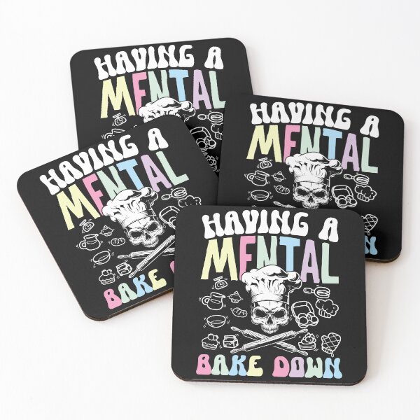 Item preview, Having A Mental Bake Down Funny Skeleton Baker Baking Lover designed and sold by Dressed For  Duty.