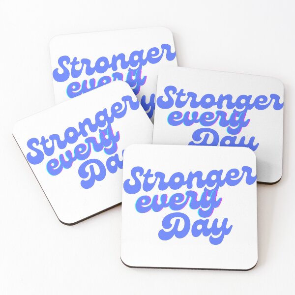 Item preview, Stronger Every Day designed and sold by TiggsnPigsArt.