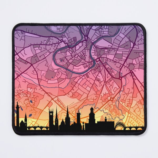 Item preview, Shrewsbury Skyline Map designed and sold by ArtPrints.