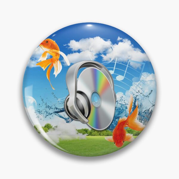 Item preview, CD listening to music with fish designed and sold by fish-city.