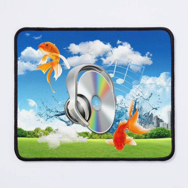 Item preview, CD listening to music with fish designed and sold by fish-city.