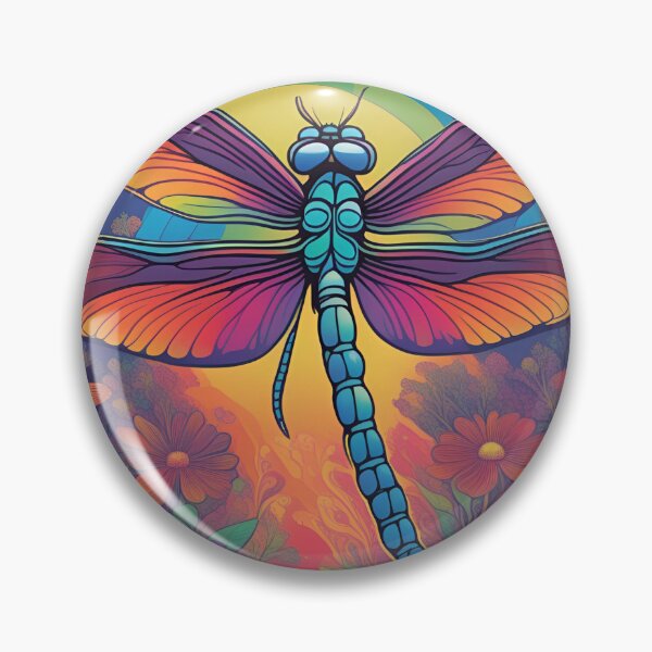 Item preview, Colorful dragonfly designed and sold by Vilemo.