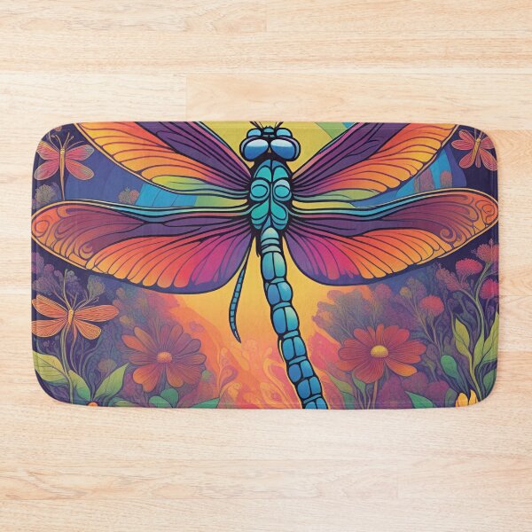 Item preview, Colorful dragonfly designed and sold by Vilemo.