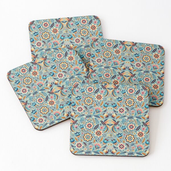 Item preview, Mexican floral pattern designed and sold by Gaspar Avila.