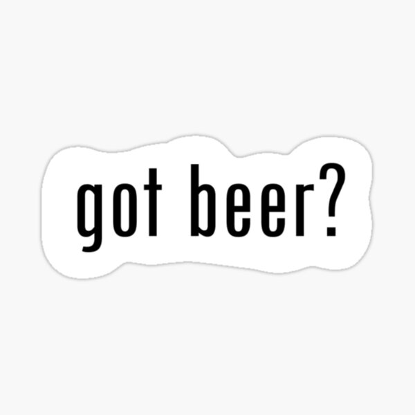 Artikel-Vorschau von hast du Bier?, designt und verkauft von delmarvastickers.