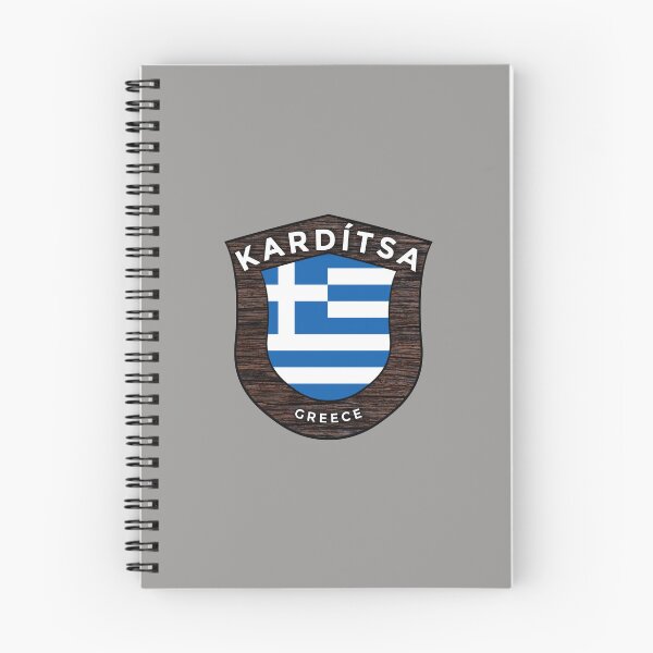 Item preview, Kardítsa Greece Emblem Flag designed and sold by World Designs.