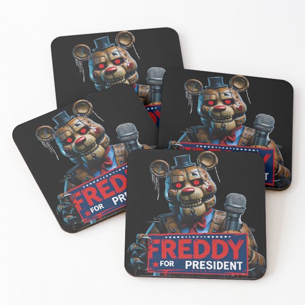 Item preview, FNAF (Five Nights at Freddys) Freddy Fazbear for president of USA designed and sold by Marchezin Digital.