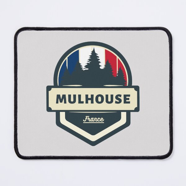 Item preview, Mulhouse France Retro Vintage Badge designed and sold by World Designs.