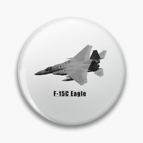 Item preview, Top view of an American F-15 Fighter Jet Flying Towards The Left designed and sold by blindphotog.