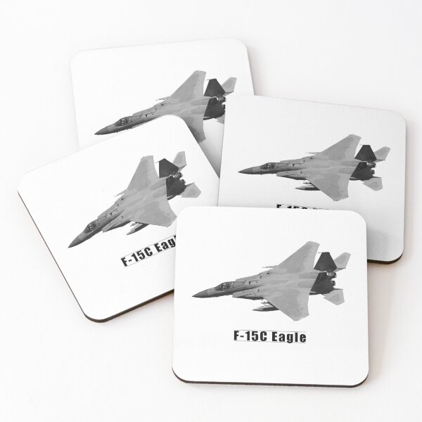 Item preview, Top view of an American F-15 Fighter Jet Flying Towards The Left designed and sold by blindphotog.