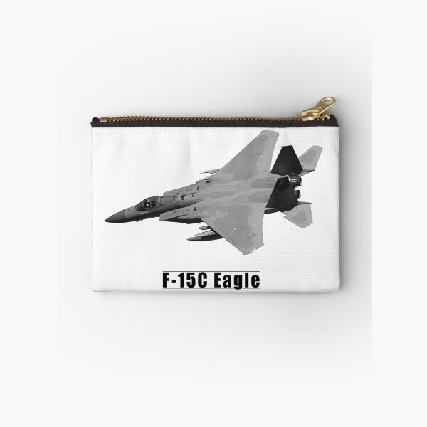 Item preview, Top view of an American F-15 Fighter Jet Flying Towards The Left designed and sold by blindphotog.