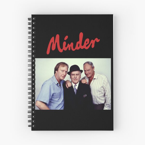 Item preview, Minder TV cast, Terry McCann, Arthur Daley and Winchester Club Dave designed and sold by InsultTees.