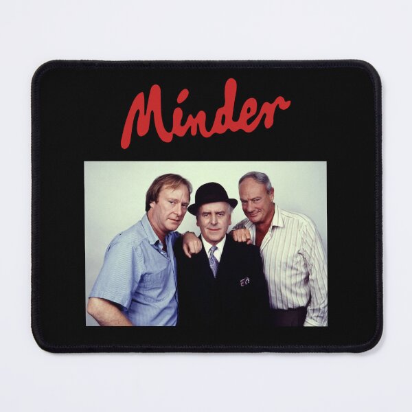 Item preview, Minder TV cast, Terry McCann, Arthur Daley and Winchester Club Dave designed and sold by InsultTees.