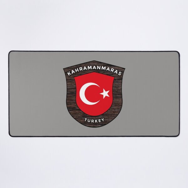 Item preview, Kahramanmaras Turkey Emblem Flag designed and sold by World Designs.
