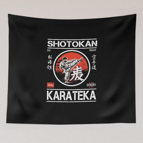 Item preview, Shotokan Karateka - retro karate design with style designed and sold by RetroMaritalArt.