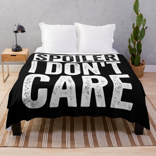 Item preview, Spoiler: I Don’t Care Funny Sarcastic Saying designed and sold by PrintCrafting.