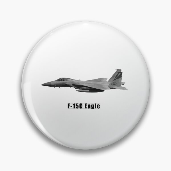 Item preview, Side view of an American F-15 Fighter Jet Flying Towards The Left designed and sold by blindphotog.